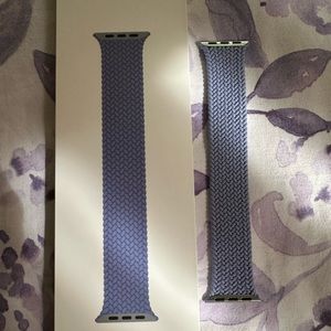 English Lavender Braided Solo Loop (41mm) (size 7) Apple Watch band